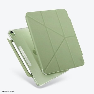 iPad Air 2020 UNIQ Camden védőtok zöld (antimikrobiális)