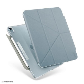 iPad Air 2020 UNIQ Camden védőtok kék (antimikrobiális)